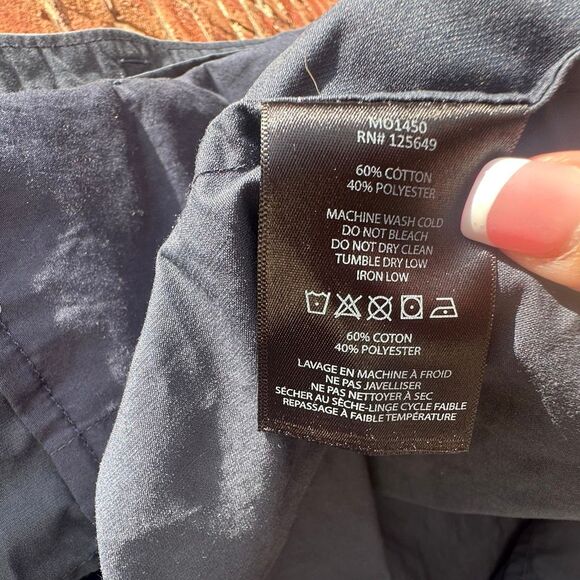 AETHER Pine Shacket button down navy blue men's XXL - Picture 7 of 9